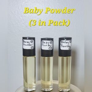 Baby Powder (U) Type - 1/3 oz. Scented Body Oil (3pk)